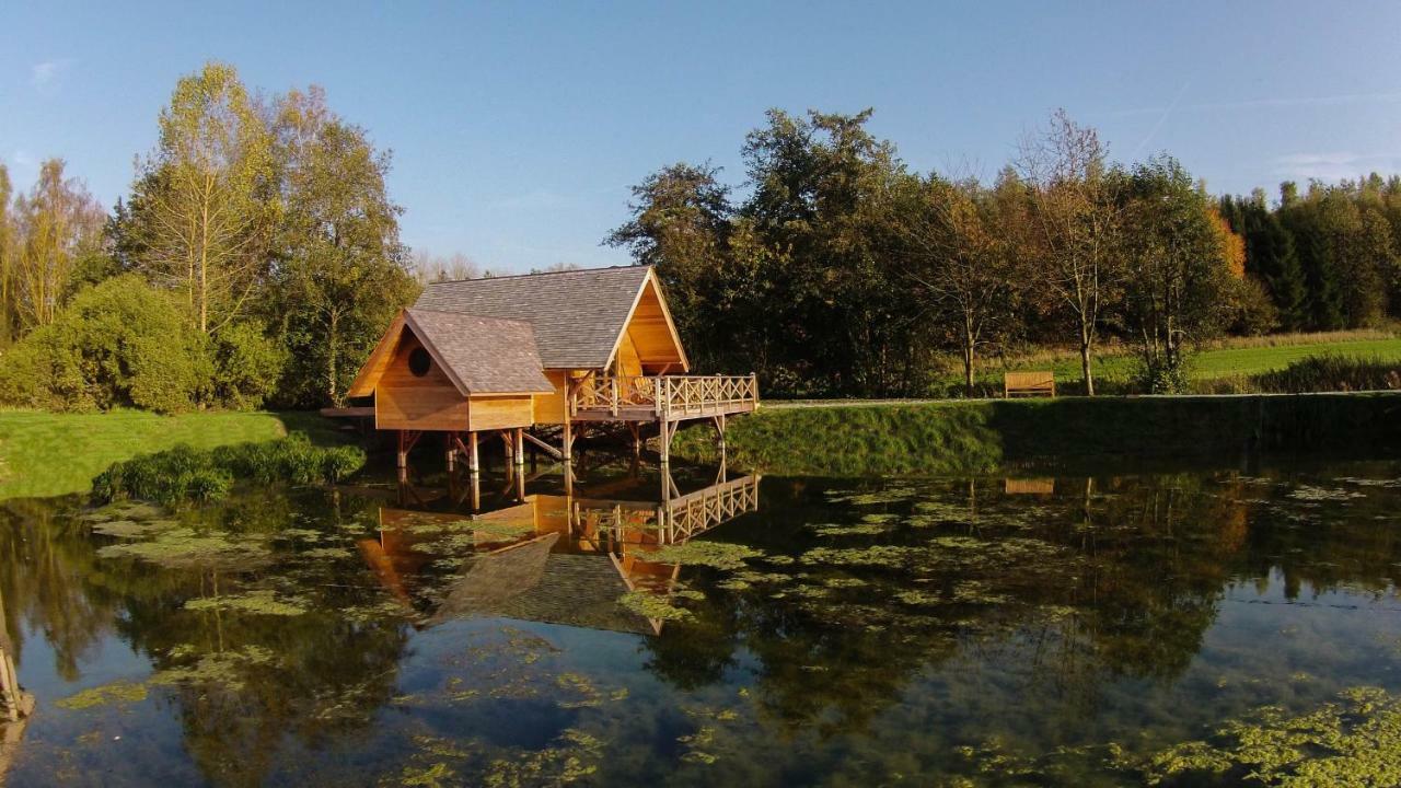Aqualodge Hotel Insolite Ermeton-sur-Biert Exterior foto
